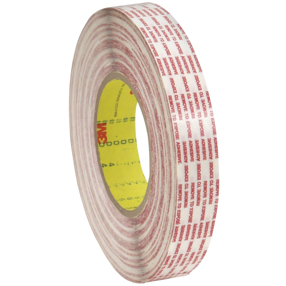 3M 476XL Double-Sided Extended Liner Tape, 3in Core, 0.5in x 360 Yd., Clear, Case Of 2 MPN:FSC12122ALLIMJJHGGFTY