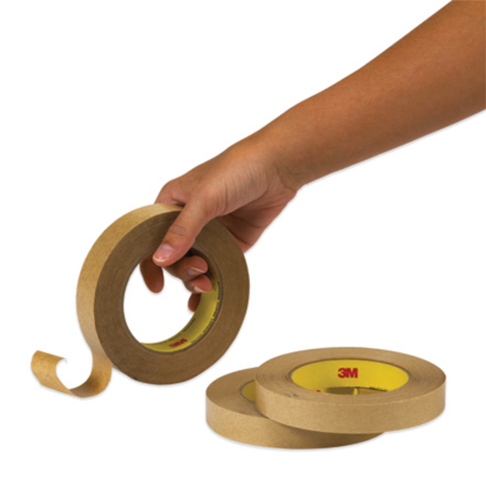 3M 950 Adhesive Transfer Tape Hand Rolls, 1/2in x 60 Yd., Clear, Case Of 6 MPN:T9639506PK