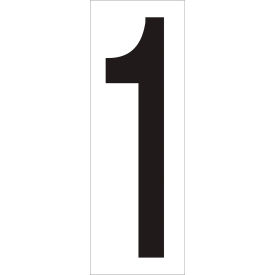 Vinyl Warehouse Number Labels with 