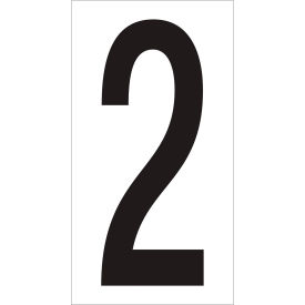 Vinyl Warehouse Number Labels with 