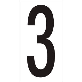 Vinyl Warehouse Number Labels with 