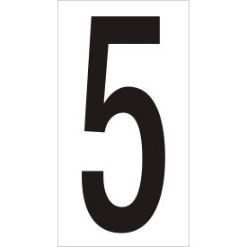 Vinyl Warehouse Number Labels with 