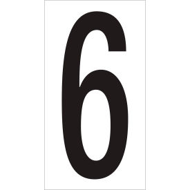 Vinyl Warehouse Number Labels with 