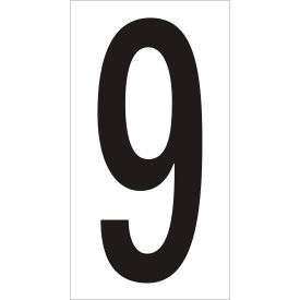 Vinyl Warehouse Number Labels with 