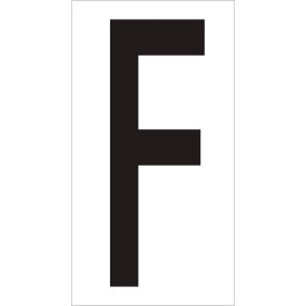 Vinyl Warehouse Number Labels with 