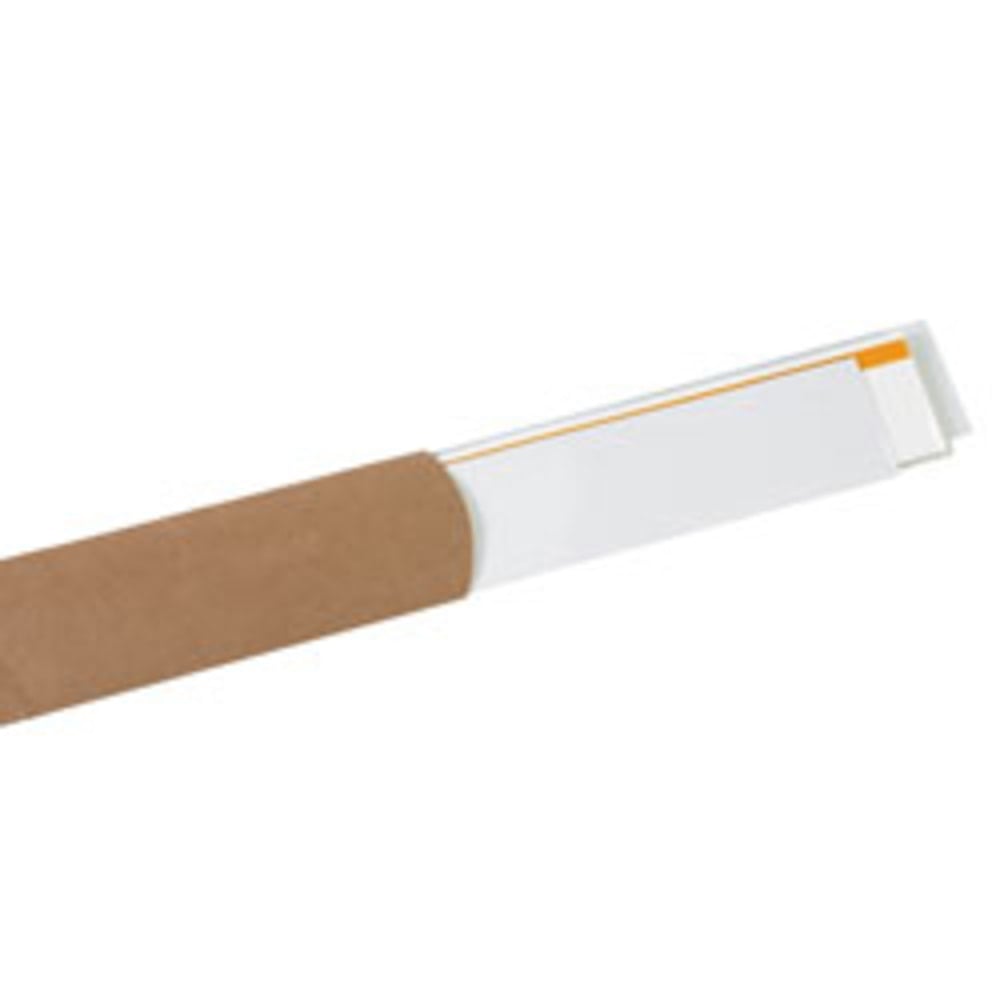 Slip-Strip Label Holder Strips, 3in x 48in, Clear, Pack Of 6 MPN:LH165