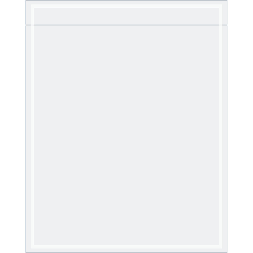 Tape Logic Clear-Face Document Envelopes With Self-Adhesive Closure, 12in x 15in, Clear, Case Of 500 MPN:PL527