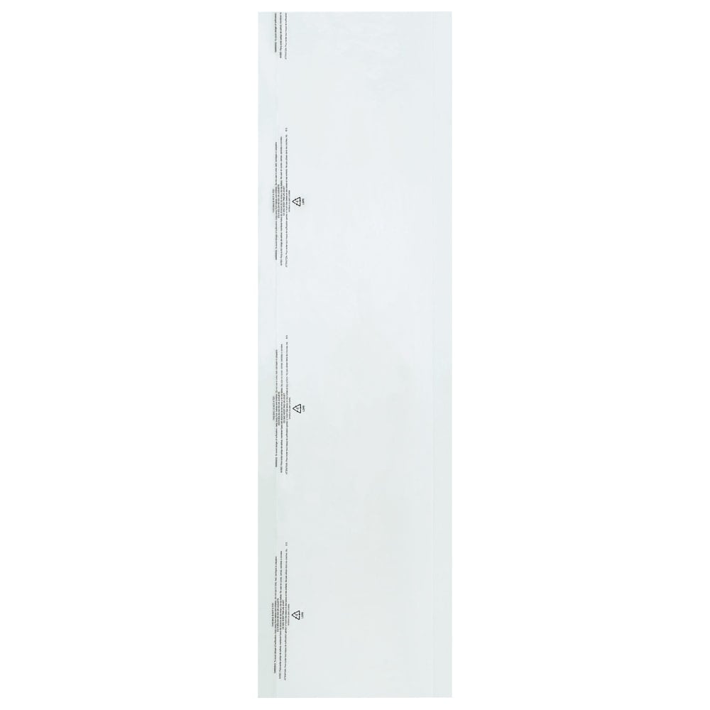 Partners Brand Garment Bags, 21inH x 4inW x 72inD, Clear, Roll Of 270 MPN:GB21472