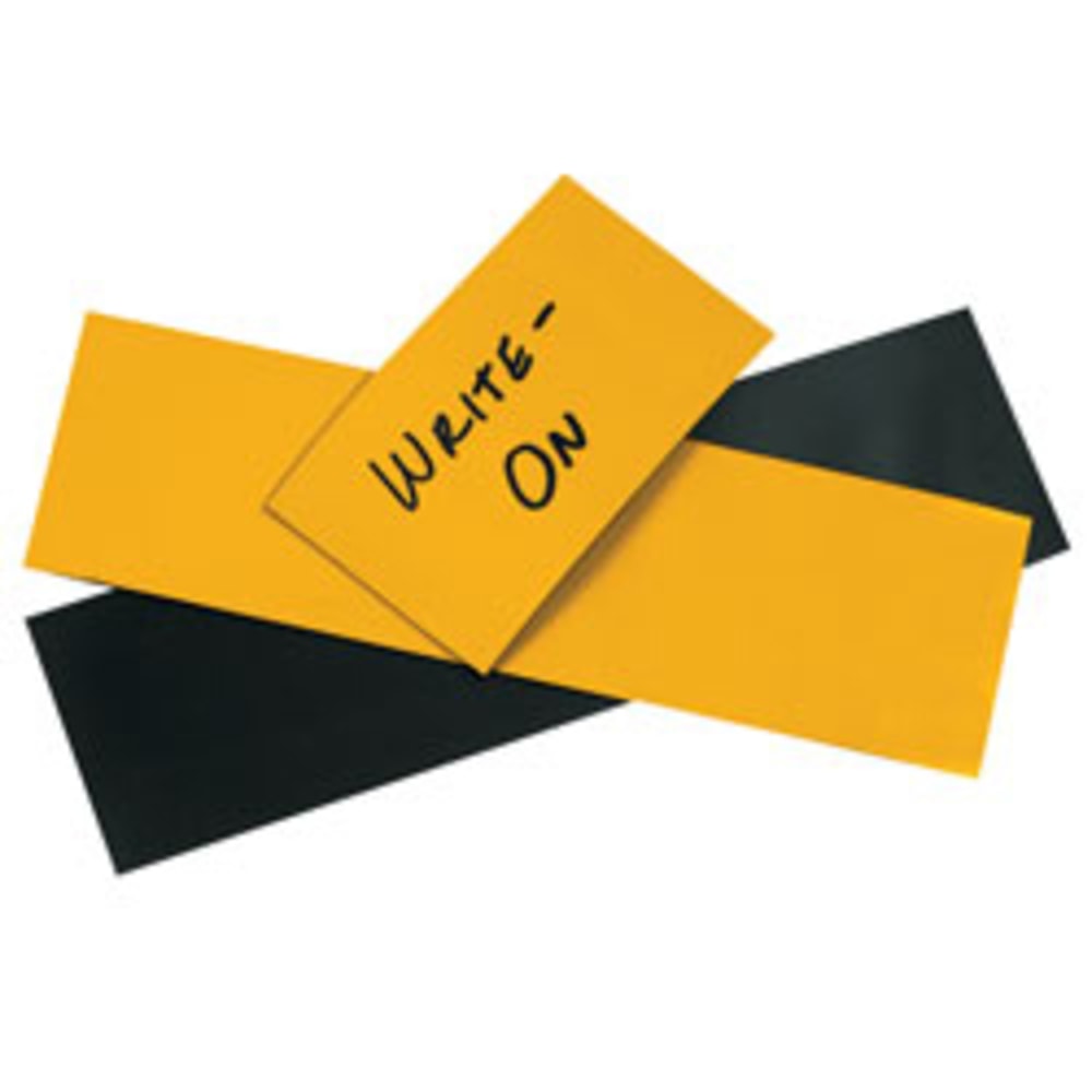 Partners Brand Magnetic Warehouse Label Roll, LH123, 2in x 50ft, Yellow MPN:LH123