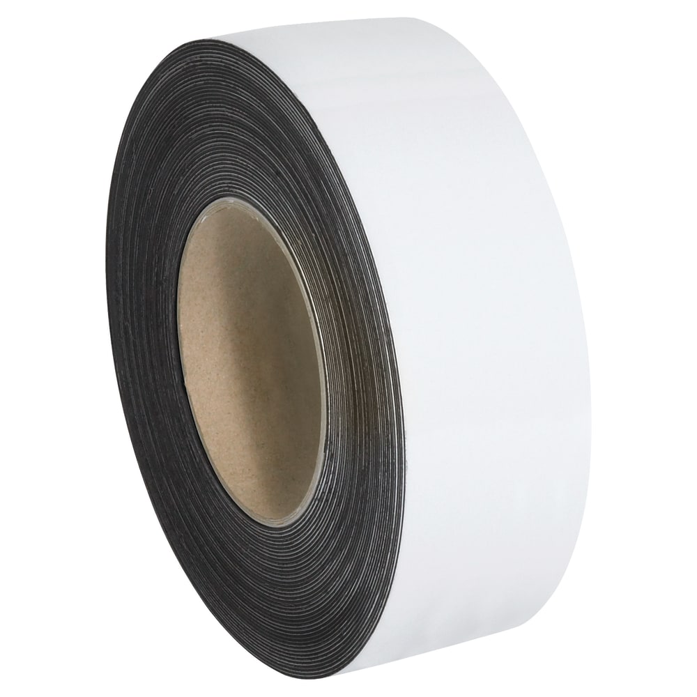 Partners Brand Magnetic Warehouse Label Roll, LH157, 2in x 100ft, White MPN:LH157