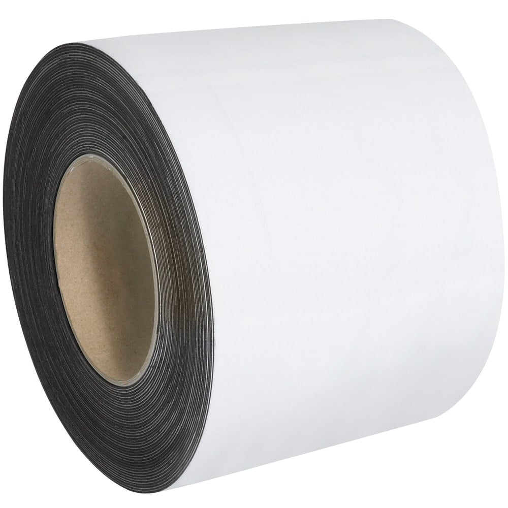 Partners Brand Magnetic Warehouse Label Roll, LH159, 4in x 100ft, White MPN:LH159