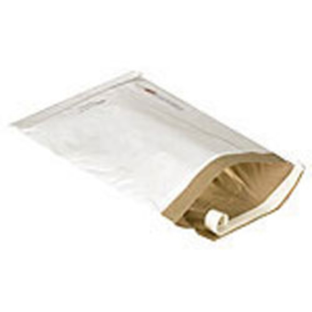 Partners Brand White Self-Seal Padded Mailers, #6, 12 1/2in x 19in, Pack Of 50 MPN:B810WSS