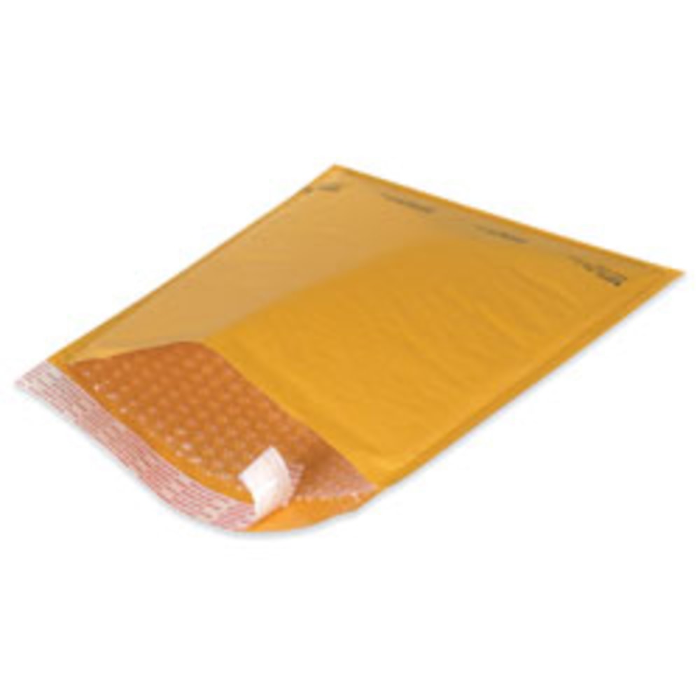 South Coast Paper Kraft Self-Seal Bubble Mailers, #000, 4in x 8in, Pack Of 500 MPN:B851SS