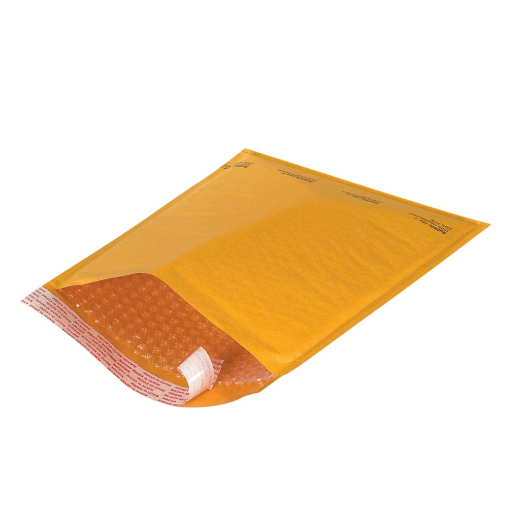 Partners Brand Kraft Self-Seal Bubble Mailers, #00, 5in x 10in, Pack Of 180 MPN:B852SSR