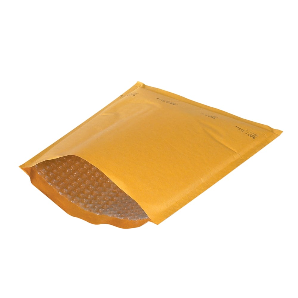 Partners Brand Kraft Heat-Seal Bubble Mailers, #2, 8 1/2in x 12in, Pack Of 25 MPN:B85525PK
