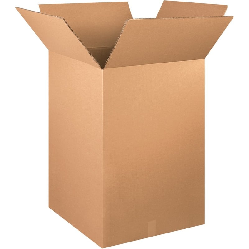 Partners Brand Double-Wall Heavy-Duty Corrugated Cartons, 24in x 24in x 36in, Kraft, Box Of 5 MPN:HD242436DW