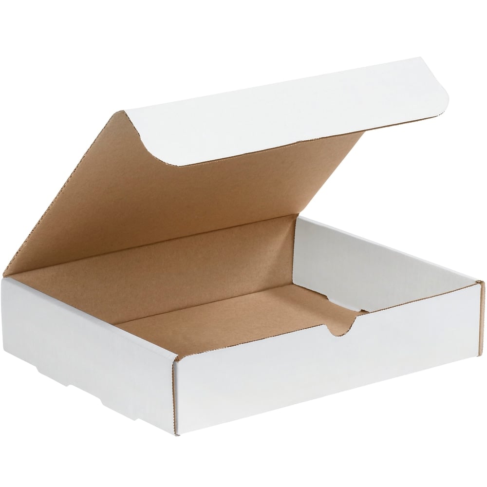 Partners Brand White Literature Mailers, 11 1/8in x 8 3/4in x 2in, Pack Of 50 MPN:M1182