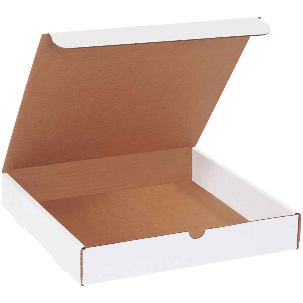 Partners Brand White Literature Mailers, 12in x 12in x 2in, Pack Of 50 MPN:M12122
