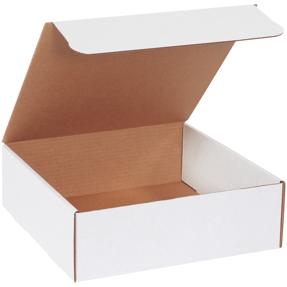 Partners Brand White Literature Mailers, 12in x 12in x 4in, Pack Of 50, M12124 MPN:M12124