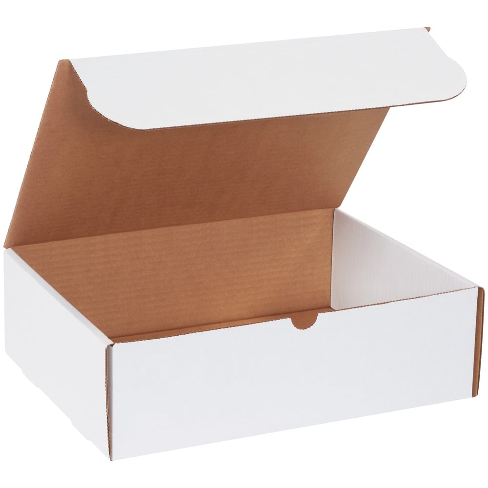 Partners Brand White Literature Mailers, 13in x 10inx 4in, Pack Of 50 MPN:M13104