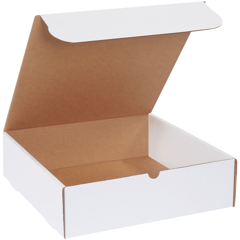 Partners Brand White Literature Mailers, 14in x 14in x 4in Pack Of 50 MPN:M14144
