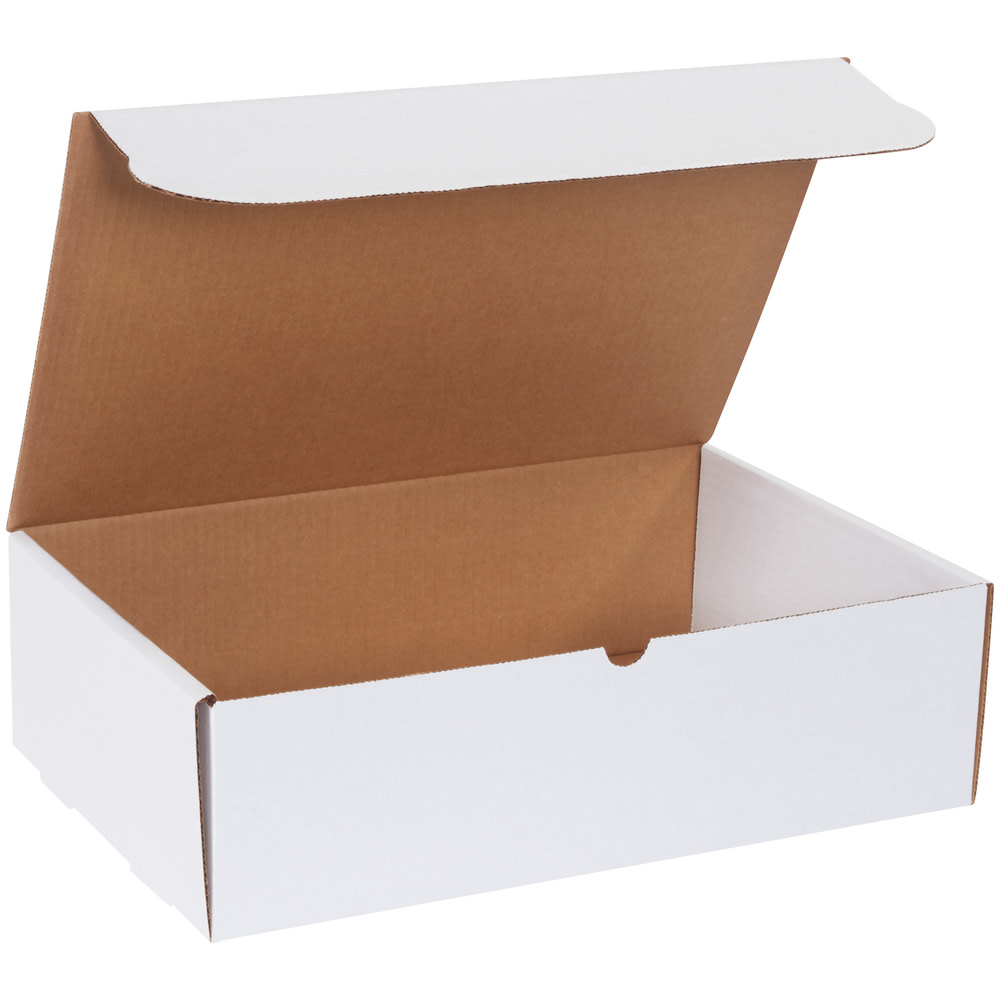 Partners Brand White Literature Mailers, 17 1/8in x 11 1/8in x 5in, Pack Of 50 MPN:M17115