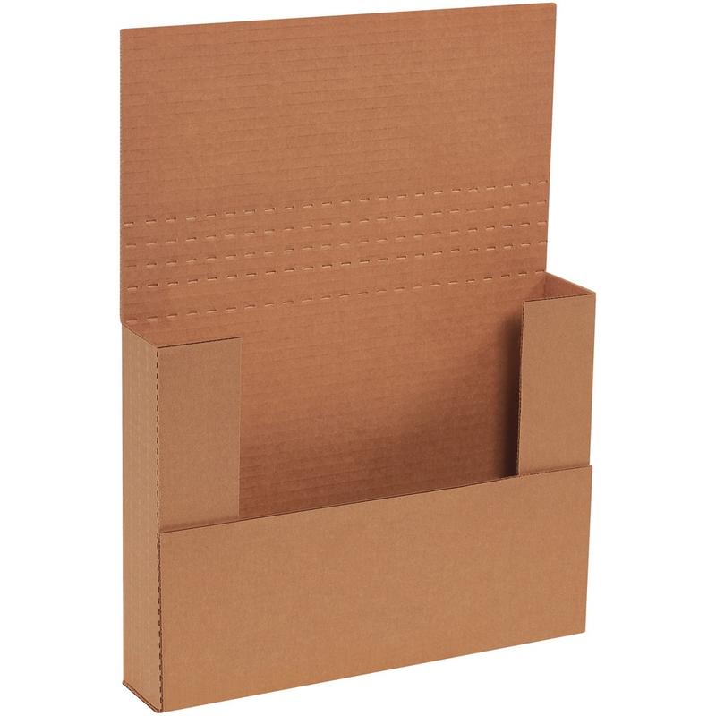 Partners Brand Multi-Depth Easy-Fold Mailers, 11 1/8in x 8 5/8in x 2in, Kraft, Pack Of 50 MPN:M1BKK