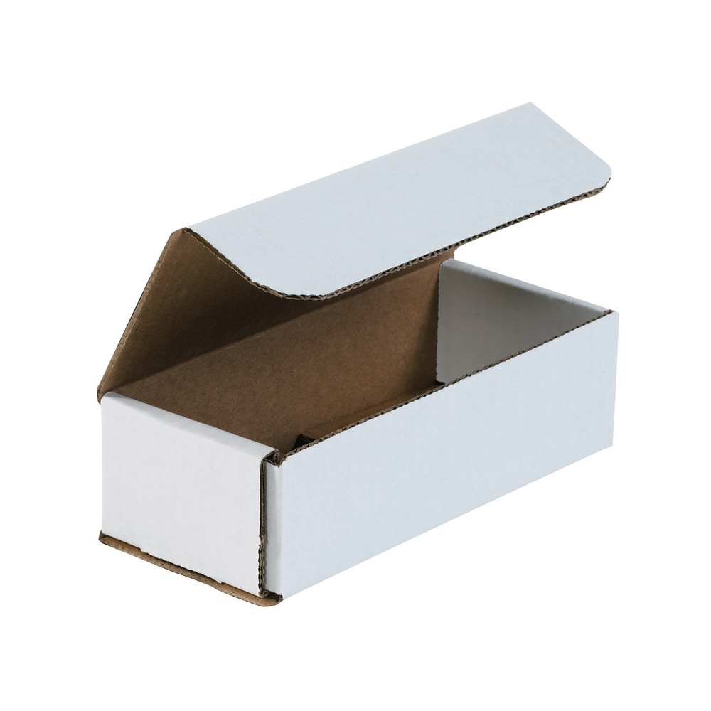 Partners Brand White Corrugated Mailers, 7in x 3in x 2in, Pack Of 50 MPN:M732