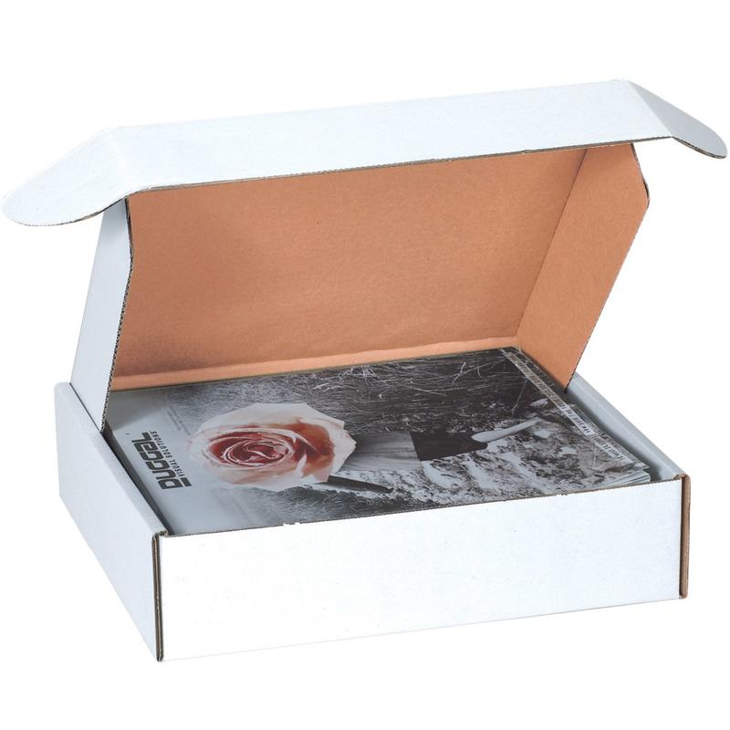 Partners Brand Deluxe Literature Mailers, 12in x 12in x 3in, White, Pack Of 50 MPN:MFL12123