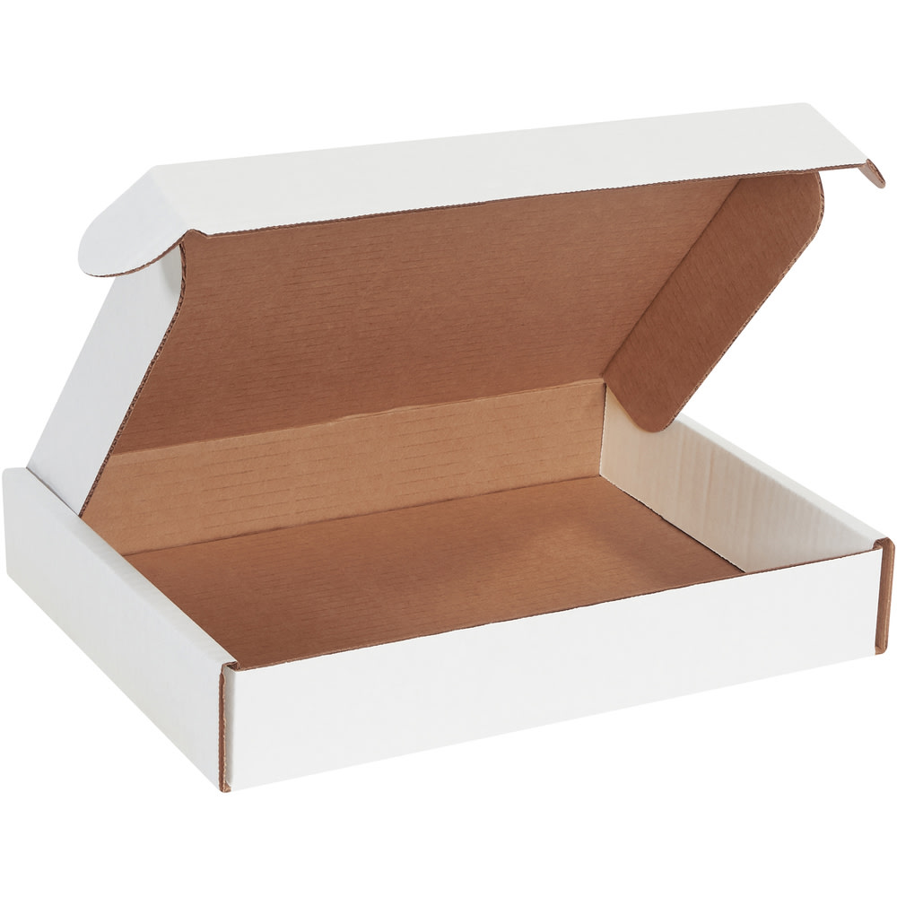 Partners Brand Deluxe Literature Mailers, 12 1/8in x 9 1/4in x 2in, White, Pack Of 50 MPN:MFL1292
