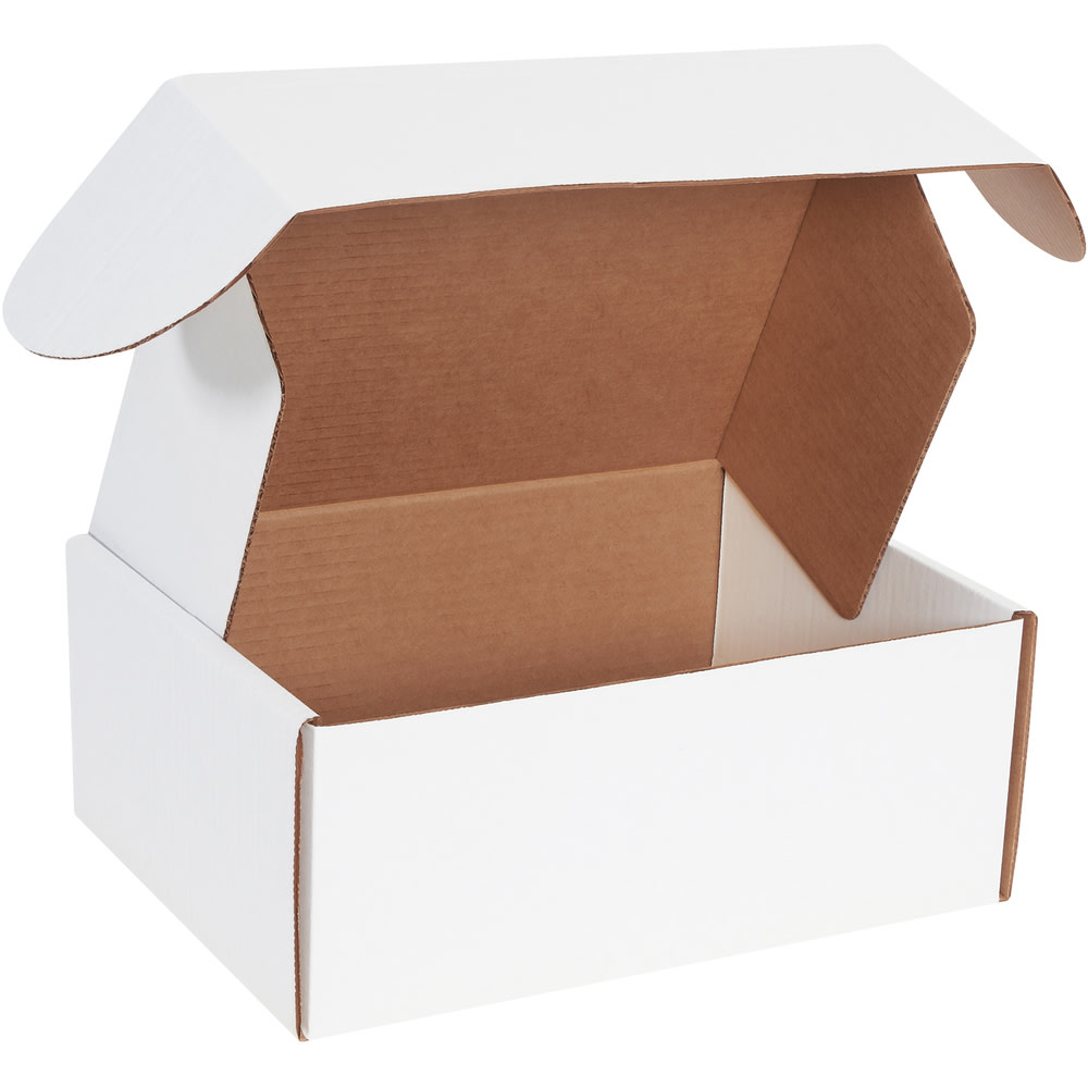 Partners Brand Deluxe Literature Mailers, 12 1/8in x 9 1/4in x 5in, White, Pack Of 50 MPN:MFL1295