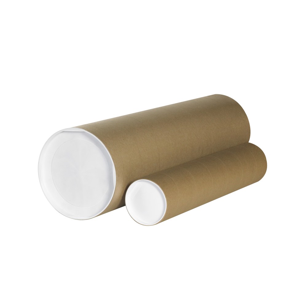Partners Brand Heavy-Duty Kraft Mailing Tubes, 5in x 36in, 80% Recycled, Kraft, Pack Of 15 MPN:P5036KHD