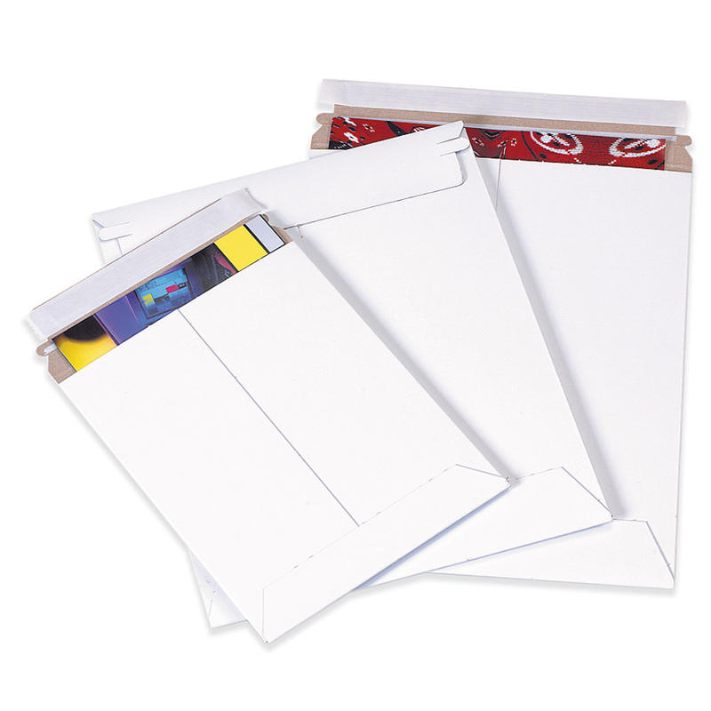Partners Brand Self-Seal Stayflats Plus Express Pouch Mailers, 13in x 18in, White, Pack of 100 MPN:RM18SS
