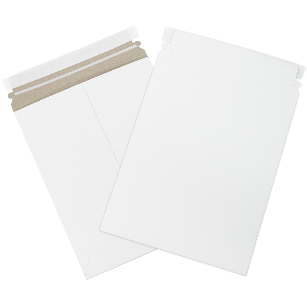 Partners Brand Self-Seal Stayflats Plus Express Pouch Mailers, 9in x 11 1/2in, White, Pack Of 25 MPN:RM2SS25PK