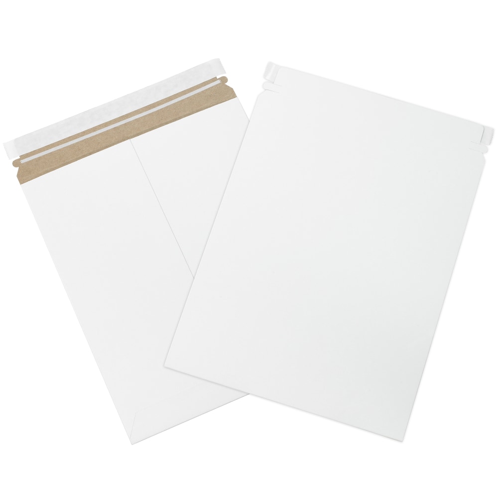 Partners Brand Self-Seal Stayflats Plus Express Pouch Mailers, 11in x 13 1/2in, White, Pack Of 25 MPN:RM3SS25PK