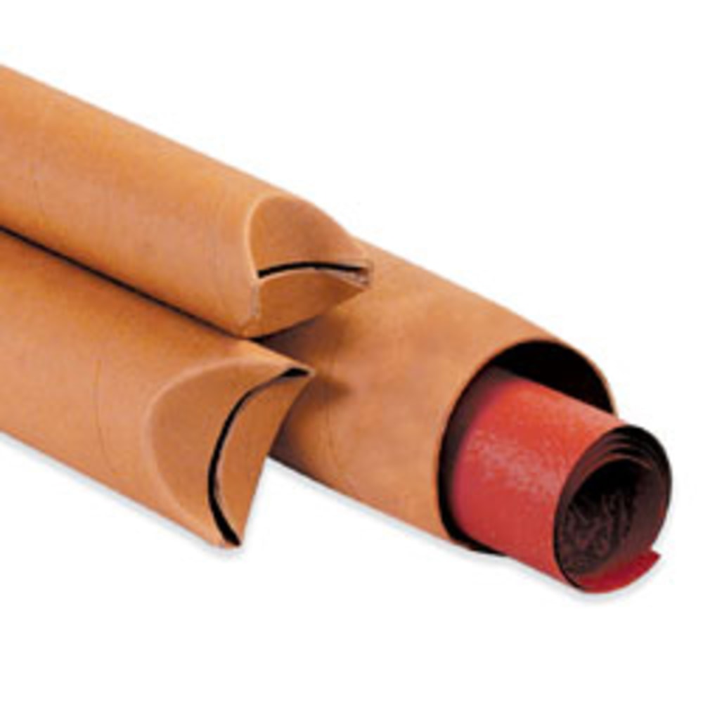 Partners Brand Kraft Crimped-End Mailing Tubes, 2in x 20in, Pack Of 50 MPN:S2020K