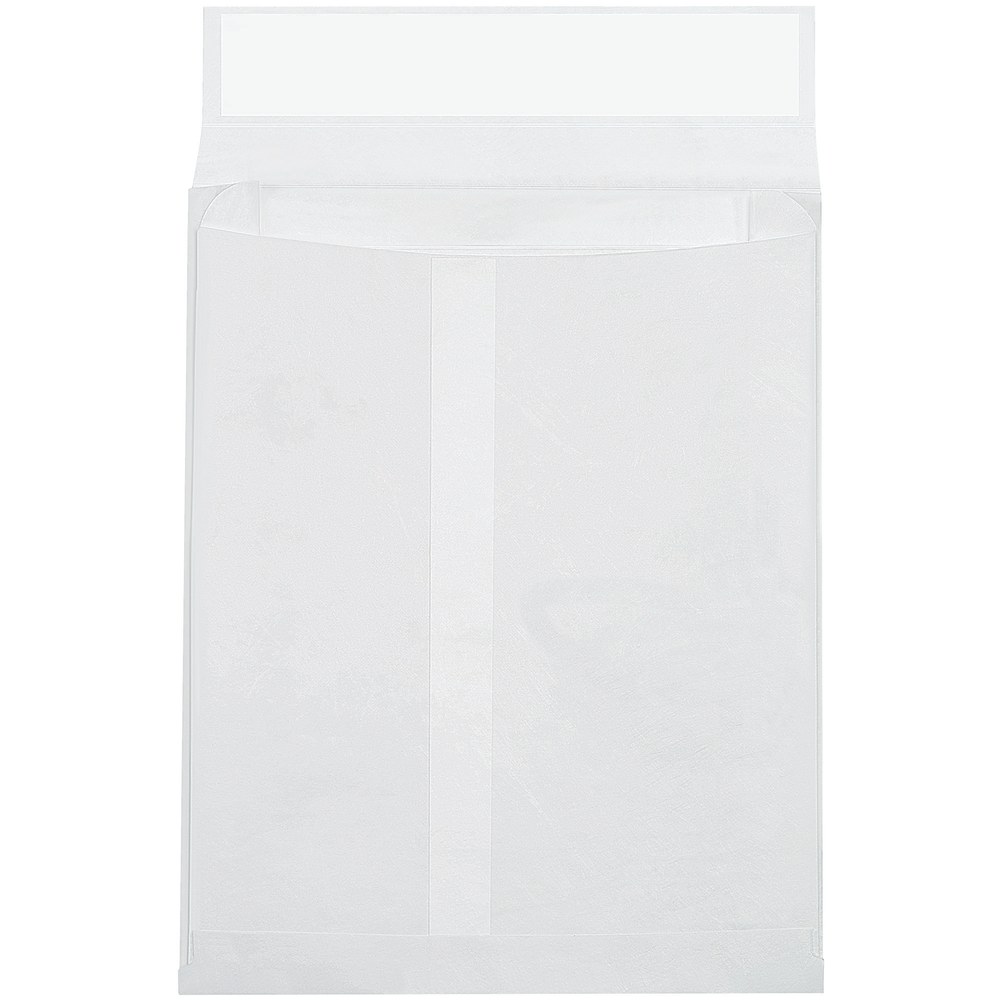 Tyvek Envelopes, 9in x 12in x 2in, End Opening, Plain White, Pack Of 100 MPN:TYE09122WE