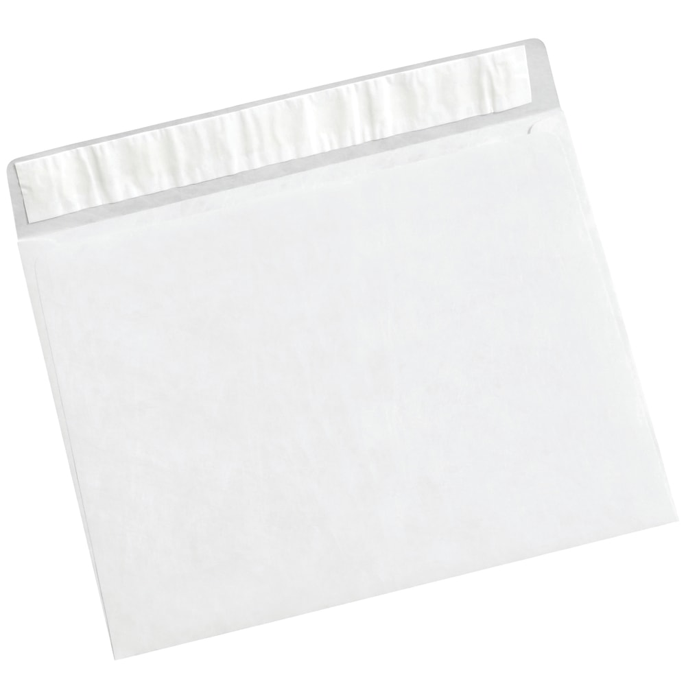Tyvek Flat Envelopes, 10in x 13in, White, Case Of 100 MPN:TYF1013WS