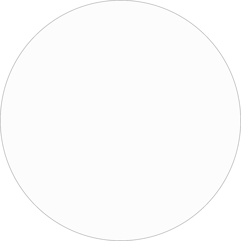Tape Logic Removable Inventory Labels, DL1389CL, Round, 1in, Clear, Roll Of 500 MPN:DL1389CL