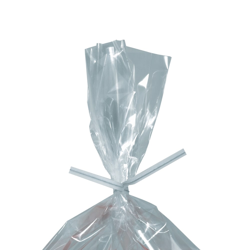 Partners Brand Paper Twist Ties, 5/32in x 9in, White, Case Of 2, 000 MPN:PBT9W