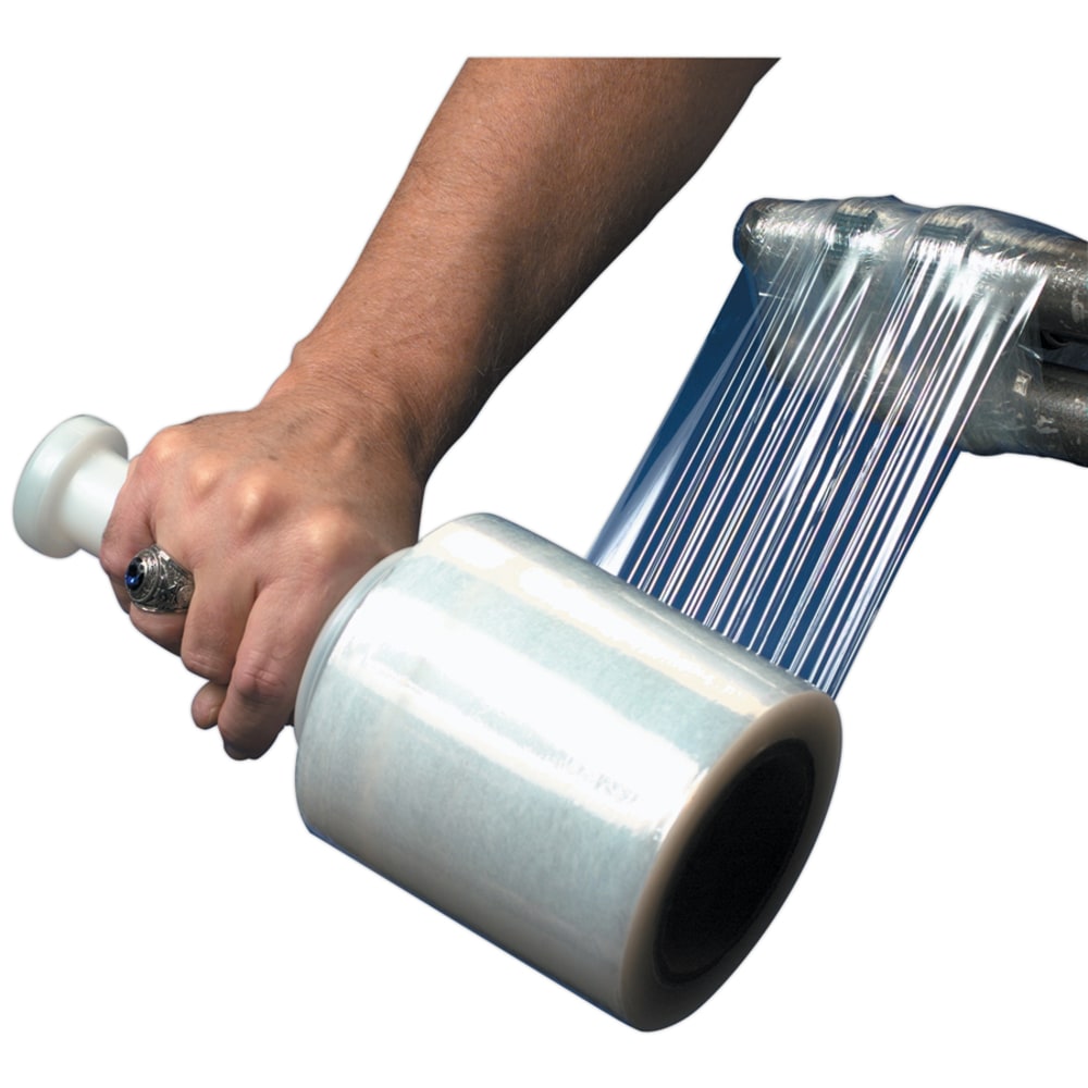 Office Depot Brand Narrow-Width Bundling Stretch Film With One Handle, 120 Gauge, 5in x 600ft, Case Of 12 MPN:TNB705