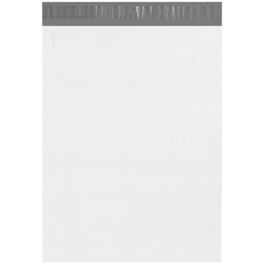 Partners Brand 14-1/2in x 19in Poly Mailers With Tear Strips, White, Case Of 500 Mailers MPN:B861