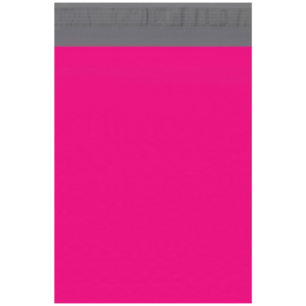 Partners Brand 10in x 13in Poly Mailers, Pink, Case Of 100 Mailers MPN:CPM1013P