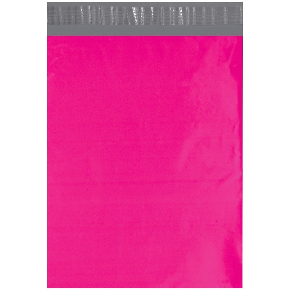 Partners Brand 12in x 15-1/2in Poly Mailers, Pink, Case Of 100 Mailers MPN:CPM1215P