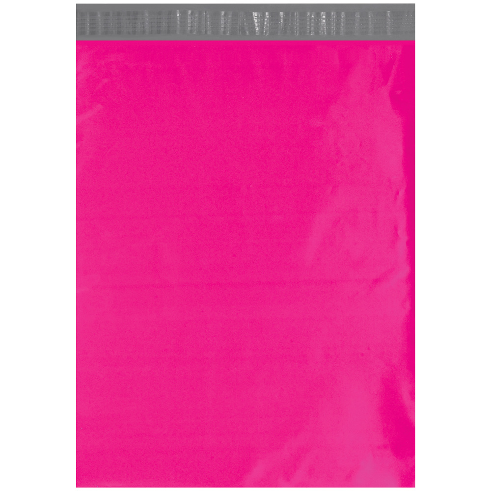 Partners Brand 14-1/2in x 19in Poly Mailers, Pink, Case Of 100 Mailers MPN:CPM1419P