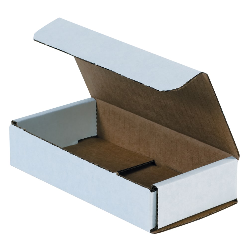 Partners Brand 10in Corrugated Mailers, 2inH x 6inW x 10inD, White, Pack Of 50 MPN:M1062