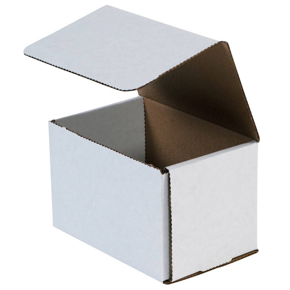 Partners Brand 10in Corrugated Mailers, 5inH x 8inW x 10inD, White, Pack Of 50 MPN:M1085