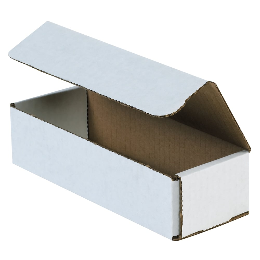 Partners Brand 12in Corrugated Mailers, 2inH x 4inW x 12inD, White, Pack Of 50 MPN:M1242