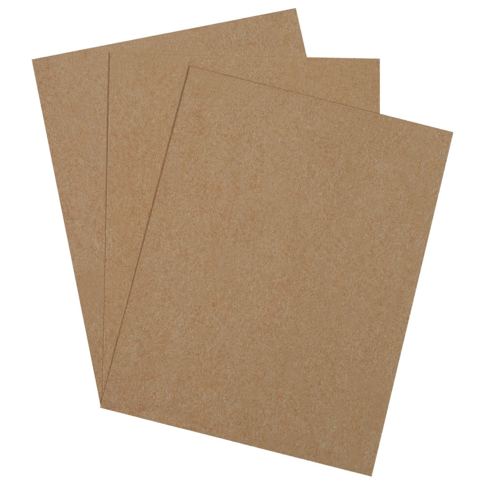 Partners Brand Extra-Heavy-Duty Chipboard Pads, 8 1/2in x 11in, Kraft, Case Of 470 MPN:CP8511HD