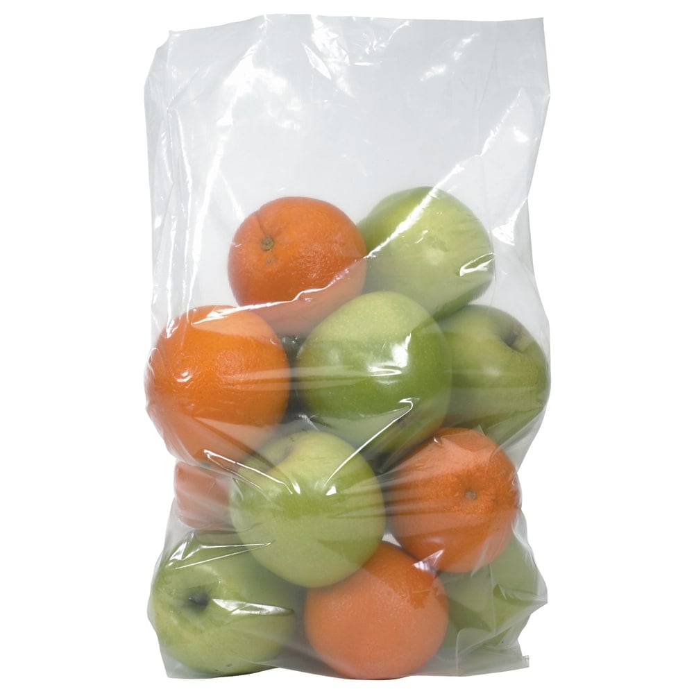 Office Depot Brand 4 Mil Gusseted Poly Bags, 8in x 4in x 18in, Clear, Case Of 500 MPN:PB1801